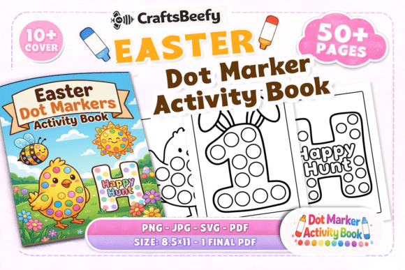 Easter Dot Markers Activity Book
