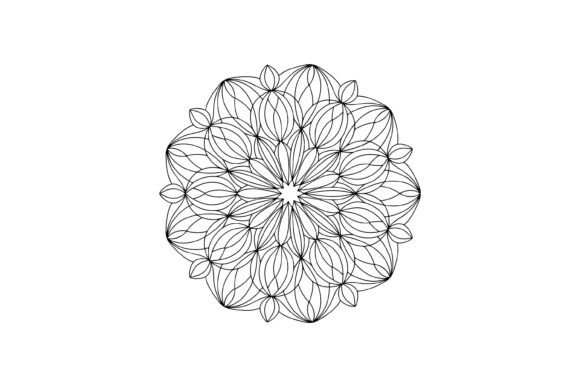 Mandala Coloring SVG: Graphics & Illustrations for Local Branding